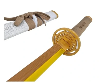 KATANA ANIME DE BAMBU COM LED 