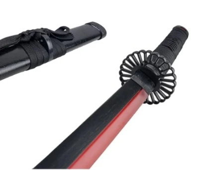 KATANA DEMON SLAYER - TANJIRO KAMADO BAMBU COM LED 