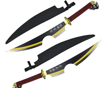 JOGO DE KATANA DEMON SLAYER  - TENGEN UZUI 