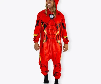 MACACÃO KIGURUMI HOMEM DE FERRO – MARVEL 