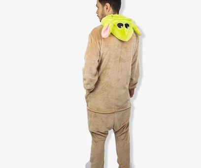 MACACÃO KIGURUMI INFANTIL BABY YODA - THE MANDALORIAN 