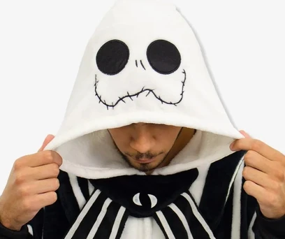 MACACÃO KIGURUMI JACK SKELLINGTON - O ESTRANHO MUNDO DE JACK 