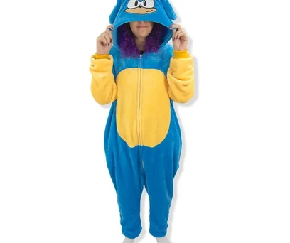 MACACÃO KIGURUMI SONIC 