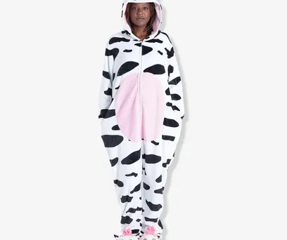Macacão Kigurumi Vaquinha - Zonacriativa 