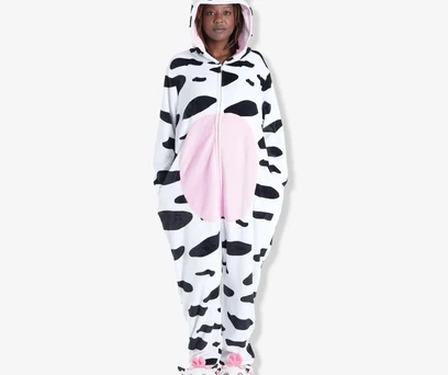 Macacão Kigurumi Vaquinha - Zonacriativa 