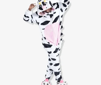 Macacão Kigurumi Vaquinha - Zonacriativa 
