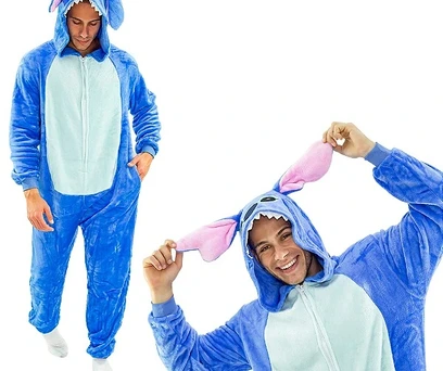 MACACÃO KIGURUMI STITCH