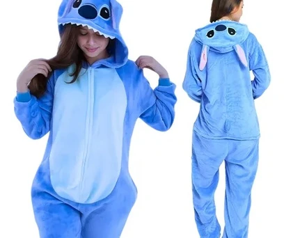 MACACÃO KIGURUMI STITCH