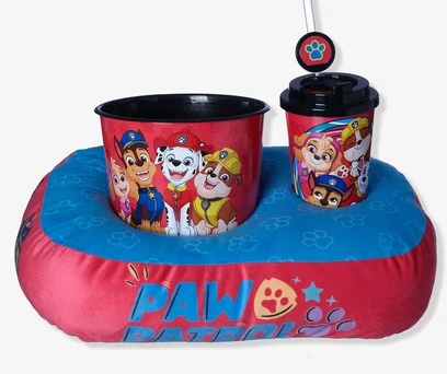KIT PIPOCA INFANTIL PATRULHA CANINA 