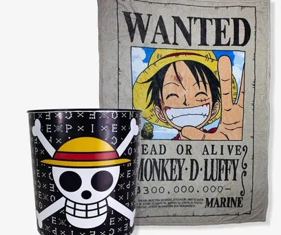 KIT MANTA COM BALDE ONE PIECE 