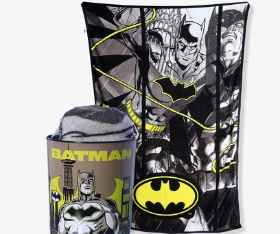 Kit Manta Com Balde Batman – DC Comics
