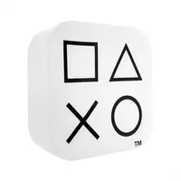 LUMINÁRIA PLAYSTATION BOX ÍCONES BRANCA - imagem 1