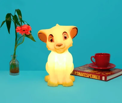 Luminária Simba Rei Leão Disney 
