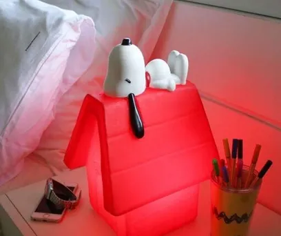 LUMINÁRIA CASINHA SNOOPY 