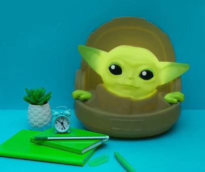 LUMINÁRIA BABY YODA STAR WARS