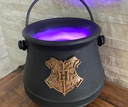 LUMINÁRIA CALDEIRÃO HOGWARTS - HARRY POTTER 