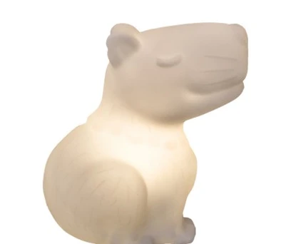 LUMINÁRIA CAPIVARA BRANCA