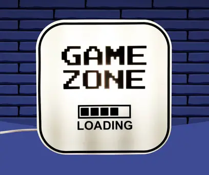 BOX LUMINÁRIA - GAME ZONE