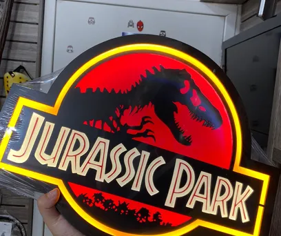 LUMINÁRIA JURASSIC PARK 