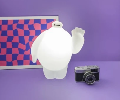 LUMINÁRIA BAYMAX - OPERAÇÃO BIG HERO 