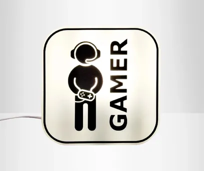 LUMINÁRIA BOX GAMER 