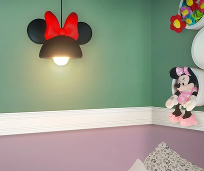 Pendente Aberto Orelhas Minnie Preto 