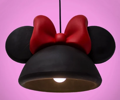Pendente Aberto Orelhas Minnie Preto 