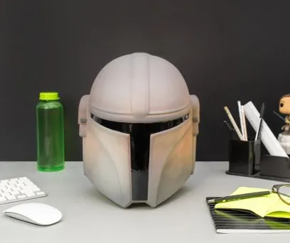 LUMINÁRIA MANDALORIAN STAR WARS