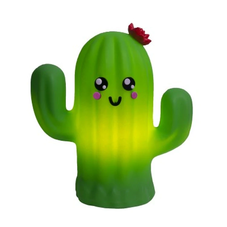 LUMINÁRIA CACTUS FLOR KAWAII