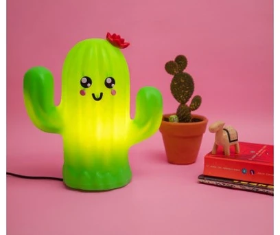 LUMINÁRIA CACTUS FLOR KAWAII