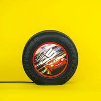 LUMINÁRIA RODA CARROS VERMELHO  - imagem 1
