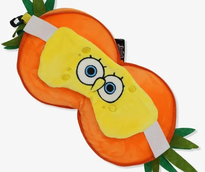 Máscara de Dormir com Almofada Bob Esponja 
