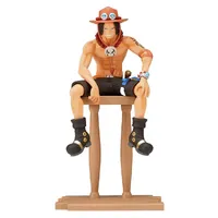 ESTÁTUA BANPRESTO ONE PIECE DXF THE GRANDLINE SERIES - PORTGAS D. ACE (10901) - imagem 1