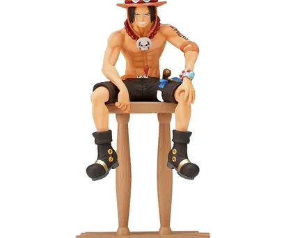 ESTÁTUA BANPRESTO ONE PIECE DXF THE GRANDLINE SERIES - PORTGAS D. ACE (10901)