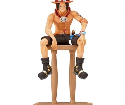 ESTÁTUA BANPRESTO ONE PIECE DXF THE GRANDLINE SERIES - PORTGAS D. ACE (10901)