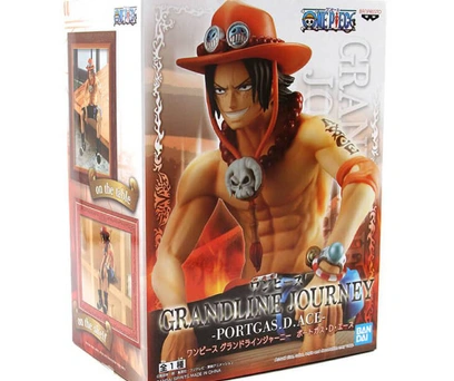 ESTÁTUA BANPRESTO ONE PIECE DXF THE GRANDLINE SERIES - PORTGAS D. ACE (10901)