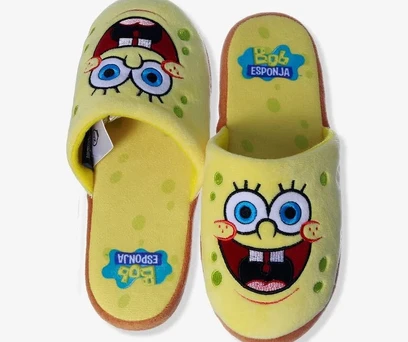 PANTUFA CHINELO BOB ESPONJA 