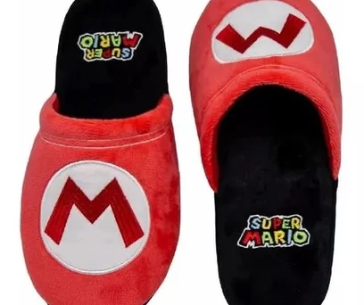 PANTUFA CHINELO SUPER MARIO 