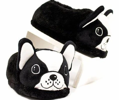 PANTUFA 3D CACHORRO BULDOG FRANCES 