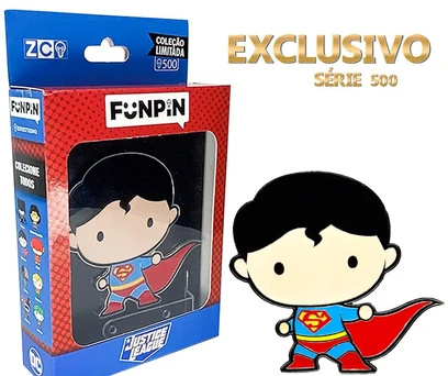 FUNPIN SUPER-HOMEM - DC COMICS 