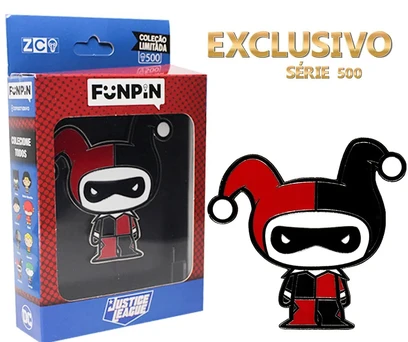 FUNPIN ARLEQUINA - DC COMICS