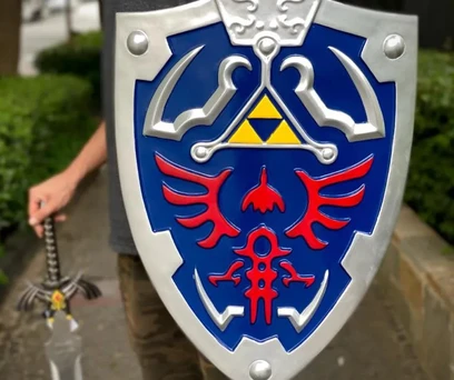 ESCUDO GRANDE LINK - THE LEGEND OF ZELDA 