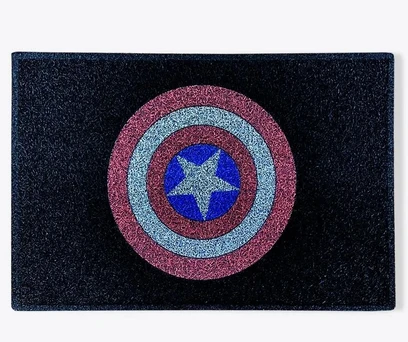 CAPACHO ESCUDO CAPITÃO AMÉRICA - MARVEL 