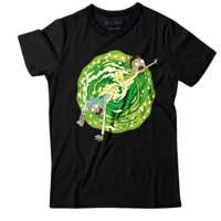 CAMISETA QUE BRILHA NO ESCURO RICK AND MORTY  - imagem 1