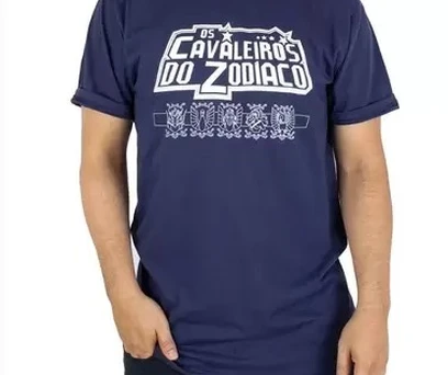 CAMISETA CAVALEIROS DO ZODÍACO 