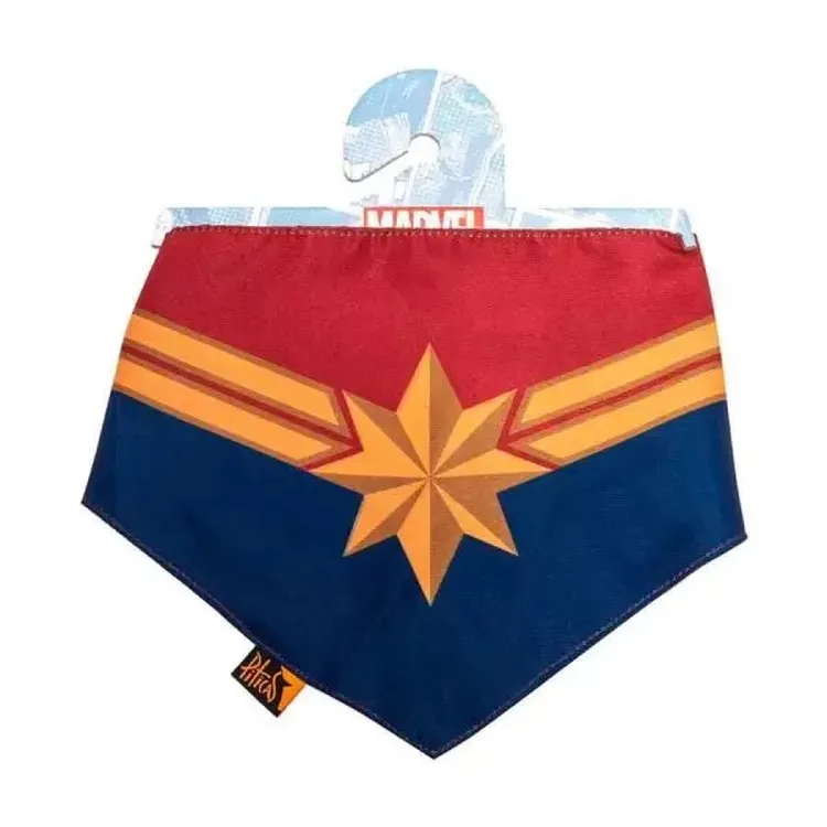 BANDANA PET CAPITÃ MARVEL 