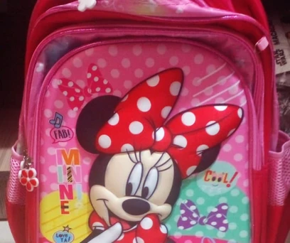 MOCHILA DE RODINHA MINNIE 