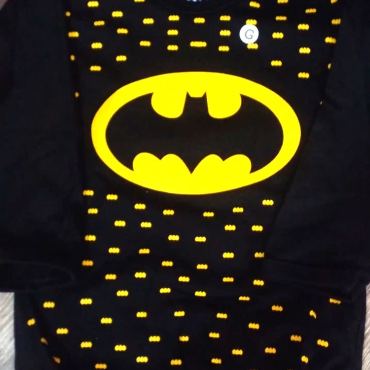 BODY BEBÊ MANGA LONGA ESTAMPA BATMAN 