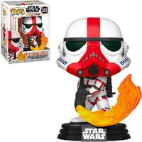 FUNKO POP STAR WARS THE MANDALORIAN - INCINERATOR STORMTROOPER 350 - imagem 1