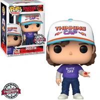 FUNKO POP STRANGER THINGS S4 EXCLUSIVE - DUSTIN 1249 - imagem 1